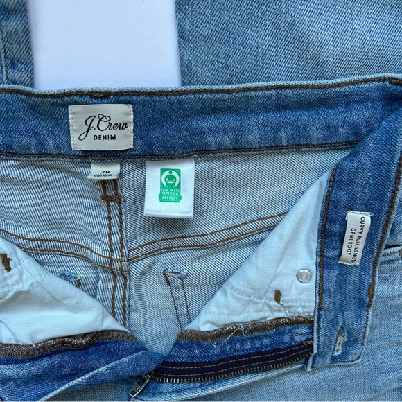J. CREW / Jeans / Curvy Full Length Demi Boot - Size 28 - Picture 5 of 9